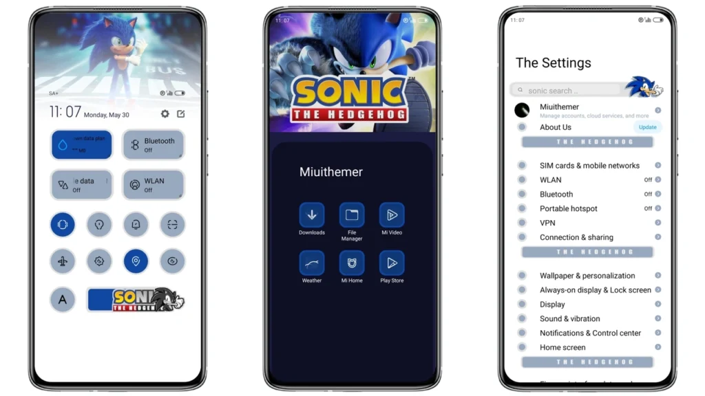 Sonic the Hedgehog MIUI Theme