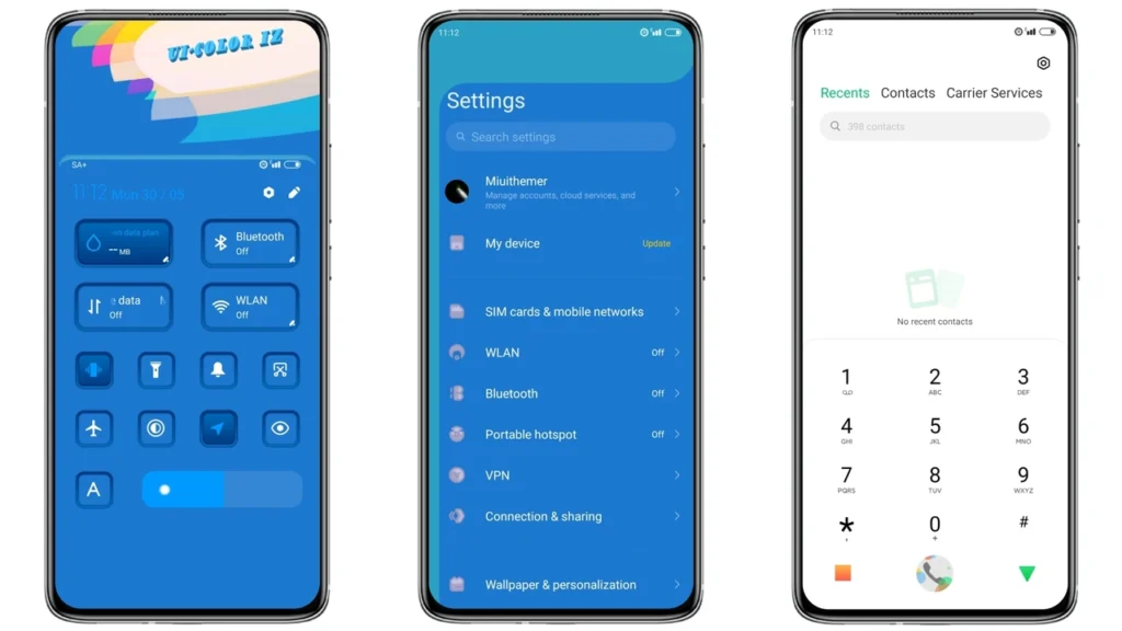UI-COLOR IZ V13 MIUI Theme