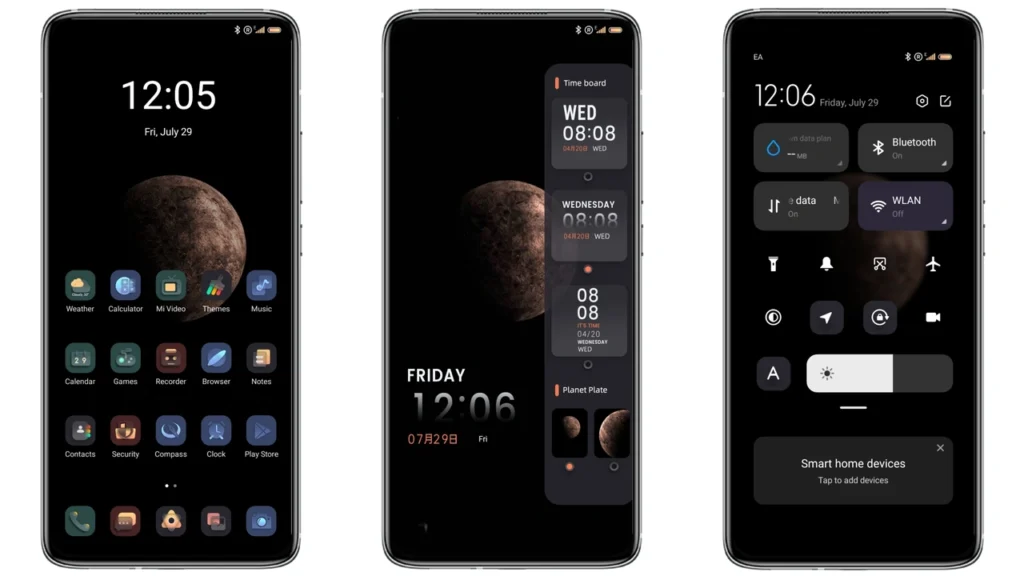 Across the planet MIUI Theme