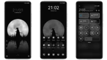 Black EU IZ V13 MIUI Theme