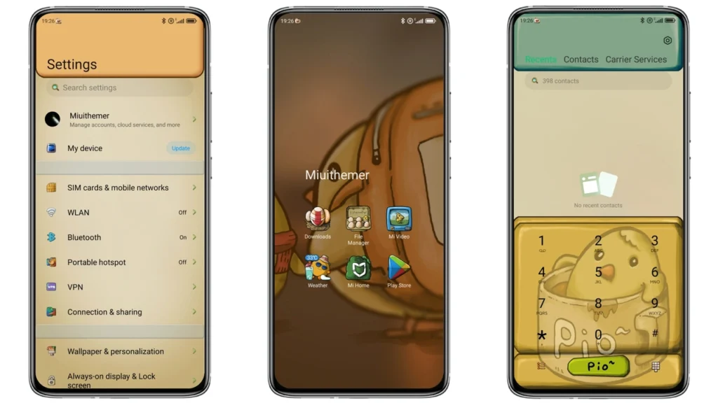 Chicken in Farm MIUI Theme