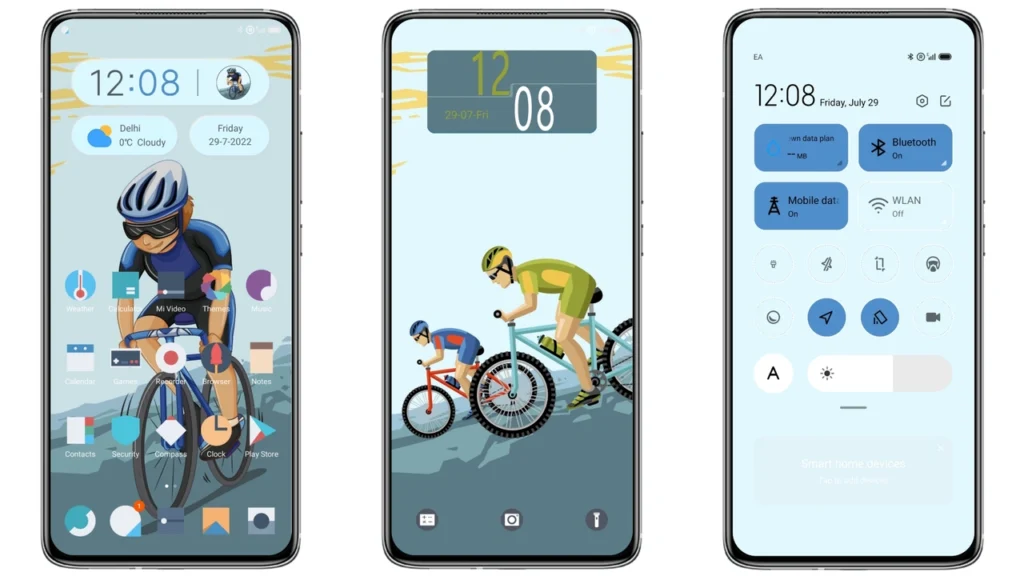 Cycling UI IZ V13 MIUI Theme