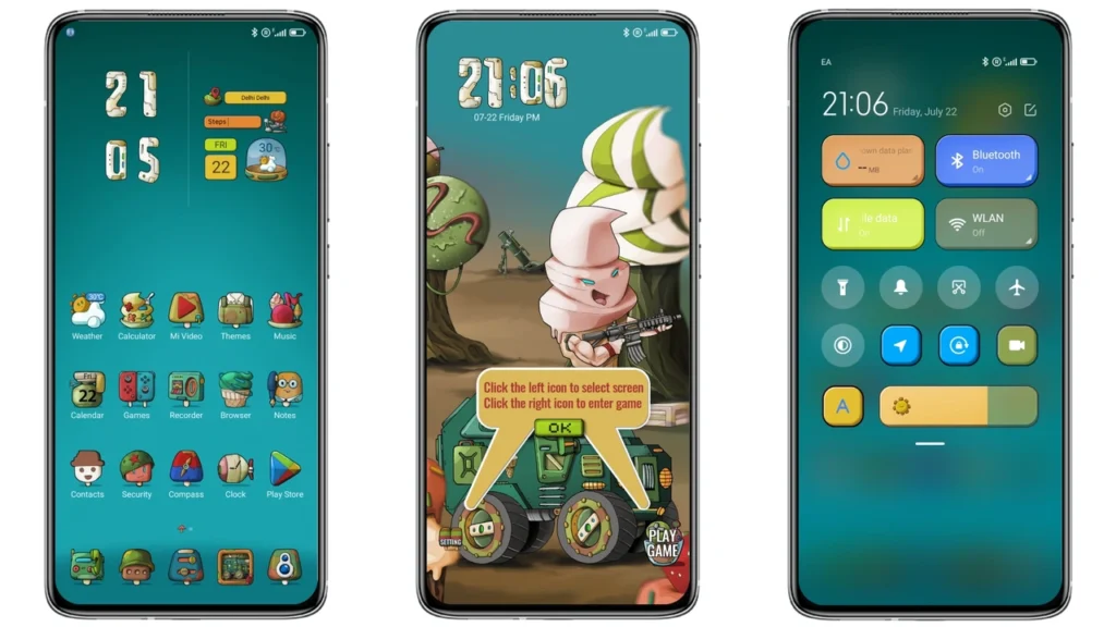 Ice Forest Mission MIUI Theme