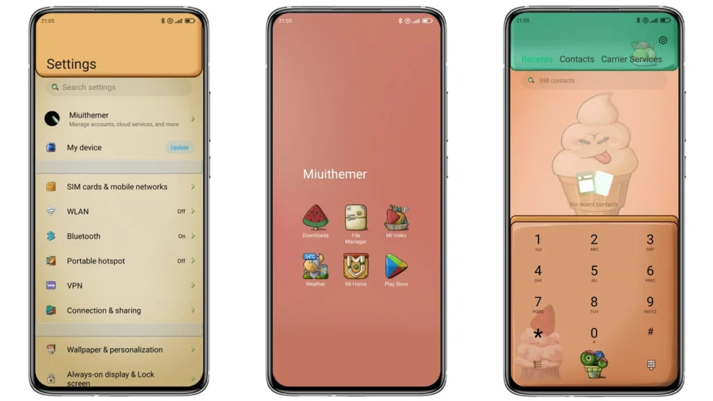 IceCream Forest MIUI Theme