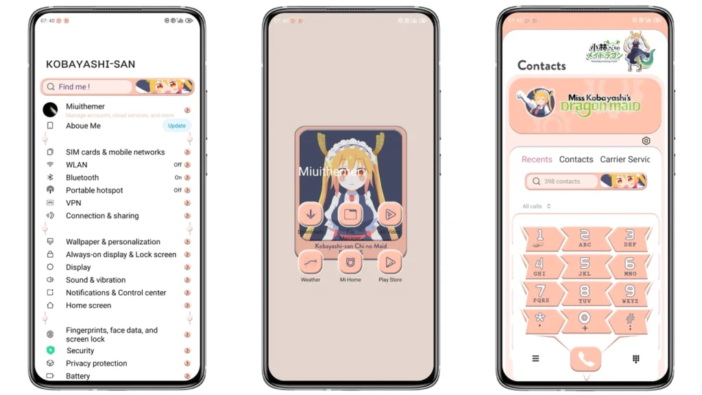 Kobayashi MIUI Theme