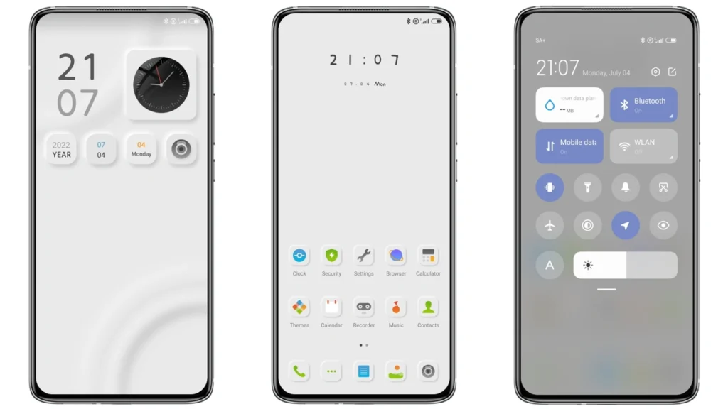 Light Mimicry MIUI Theme
