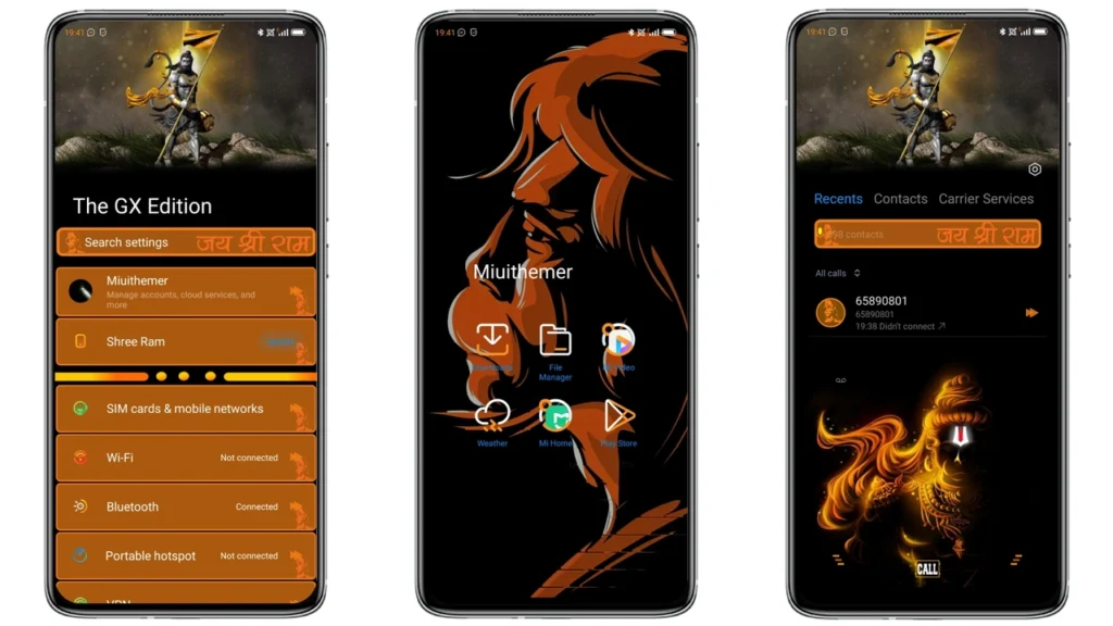 Lord Hanuman V12.5 MIUI Theme