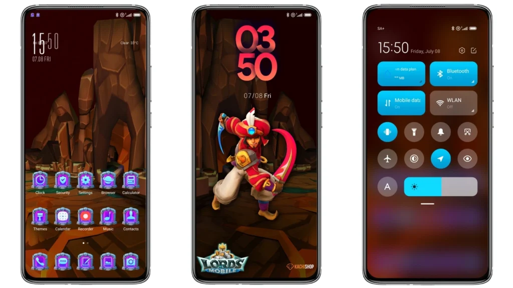 Lords Mobile Hero MIUI Theme