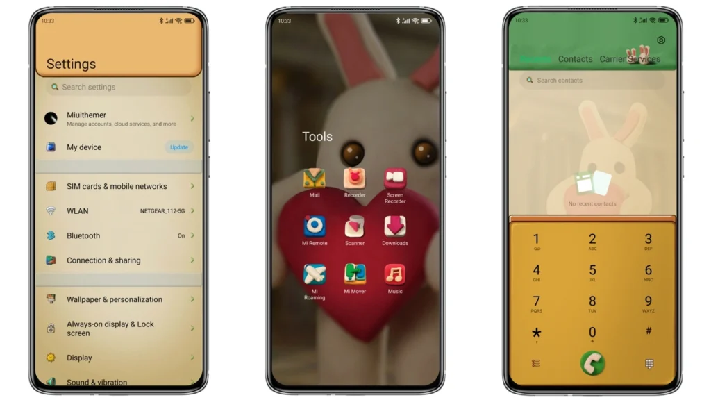 Love Rabbit MIUI Theme