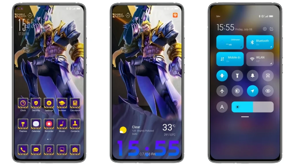 Mobile legends BB MIUI Theme