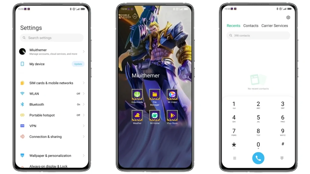 Mobile legends BB MIUI Theme