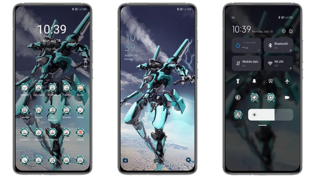 Sky Warrior MIUI Theme