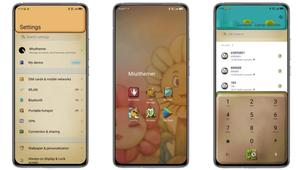 Spring Flowers MIUI Theme