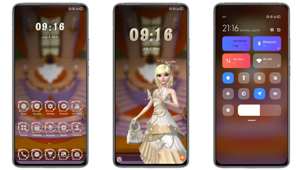 T P - Barbie MIUI Theme