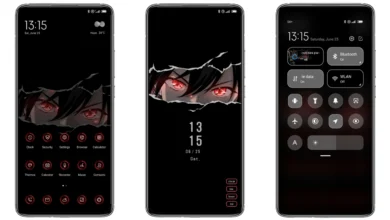 Tear red pupil MIUI Theme