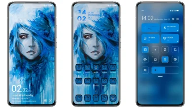 UI BLUE IZ V13 MIUI Theme