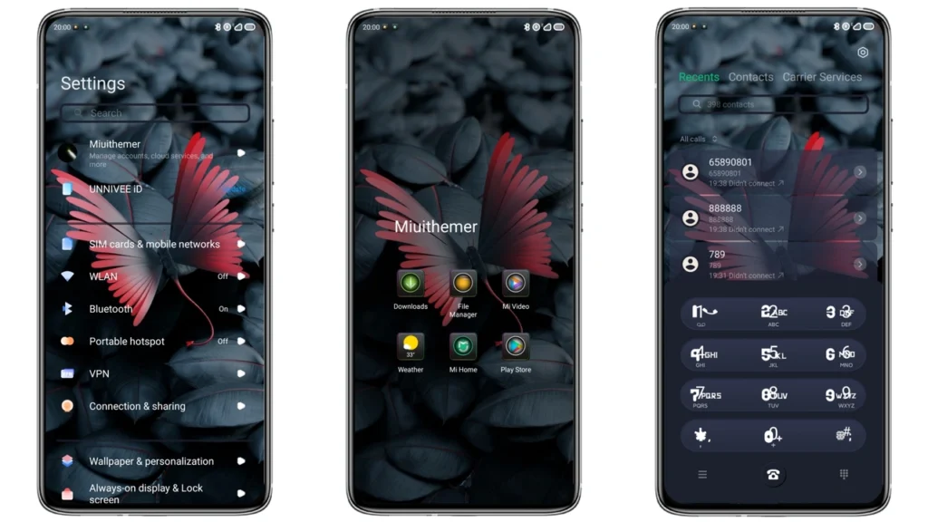 Vee V12 MIUI Theme