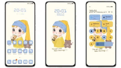 With PearL Earring MIUI Theme