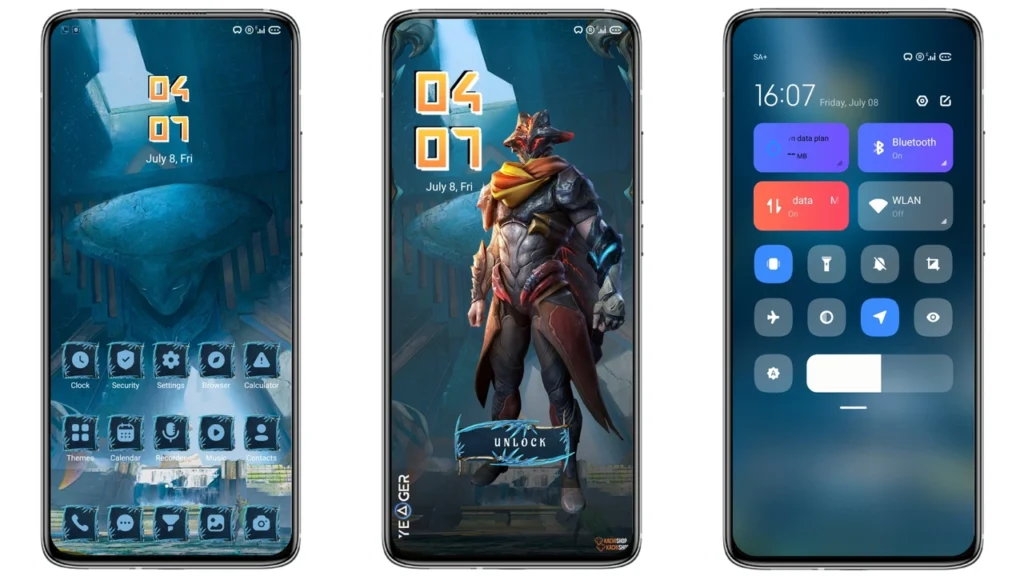 Yeager Killer MIUI Theme