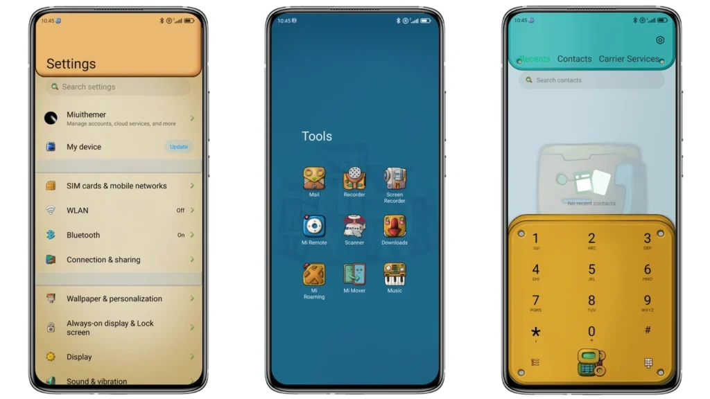 Yellow Beetle MIUI Theme