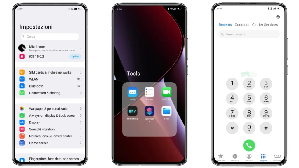 iOS 15.0.2 Theme