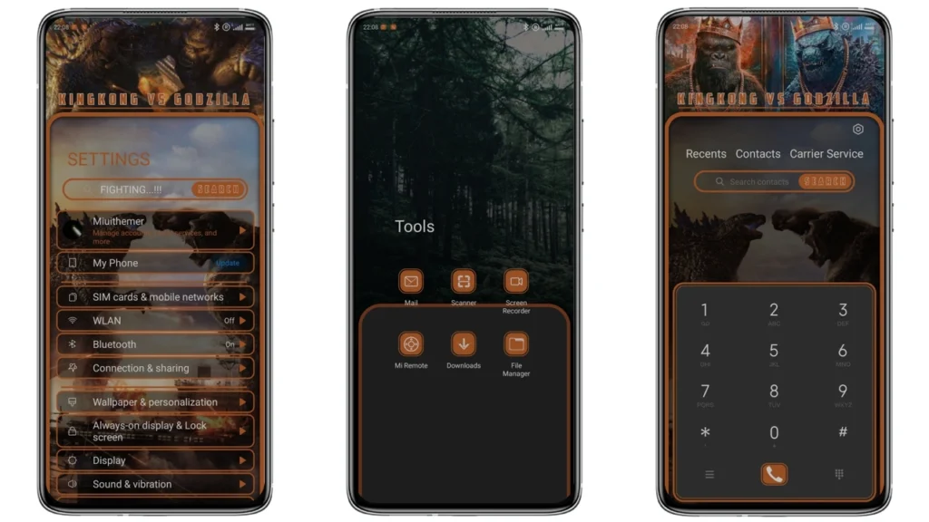 Forest Dark Theme