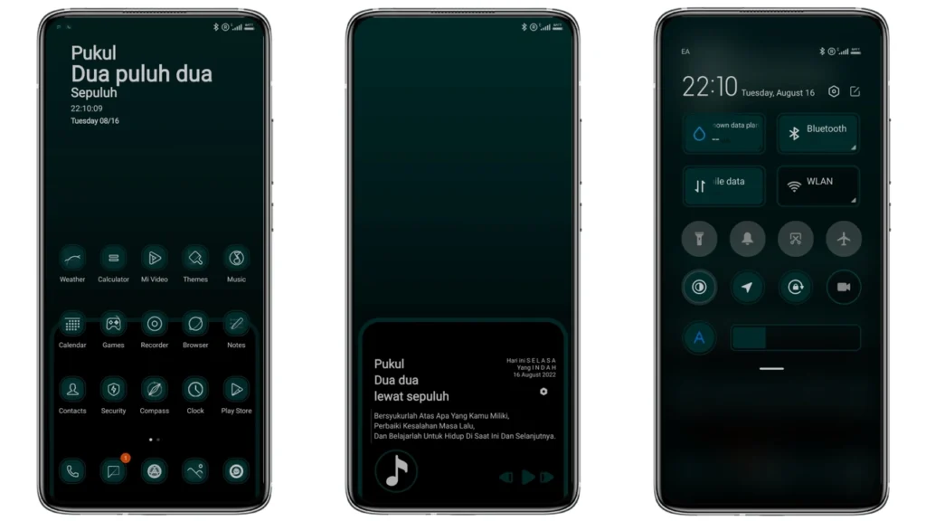 Hijau Tua MIUI Theme