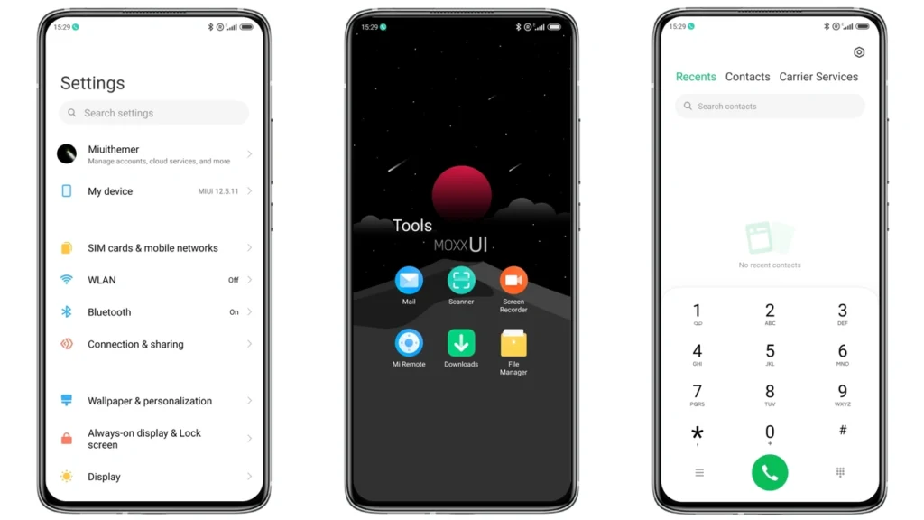 MOXX Ui MIUI Theme