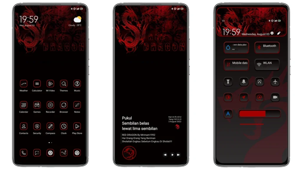 RED DRAGON Theme