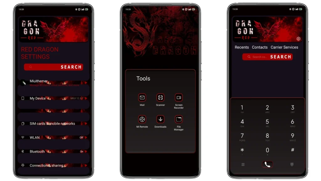 RED DRAGON Theme