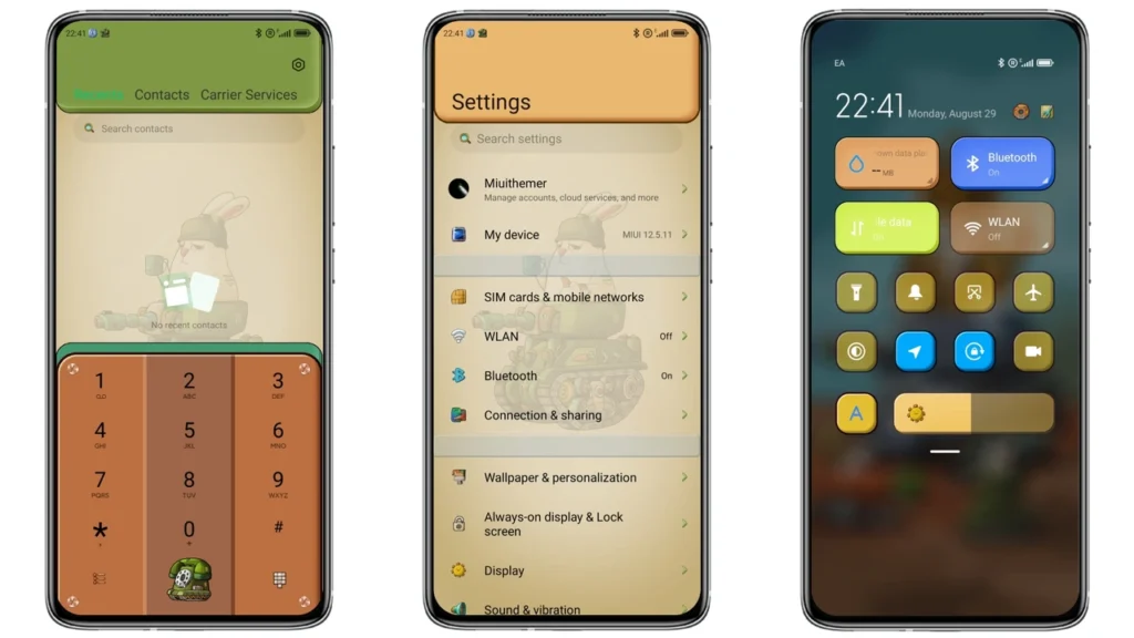 Tank Battle MIUI Theme
