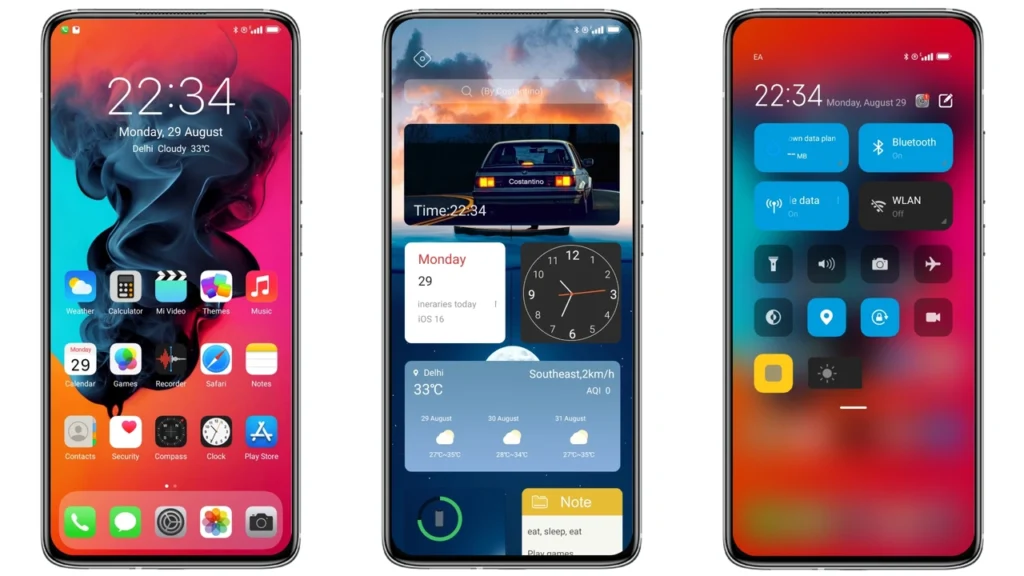 iOS 16 Pro Theme