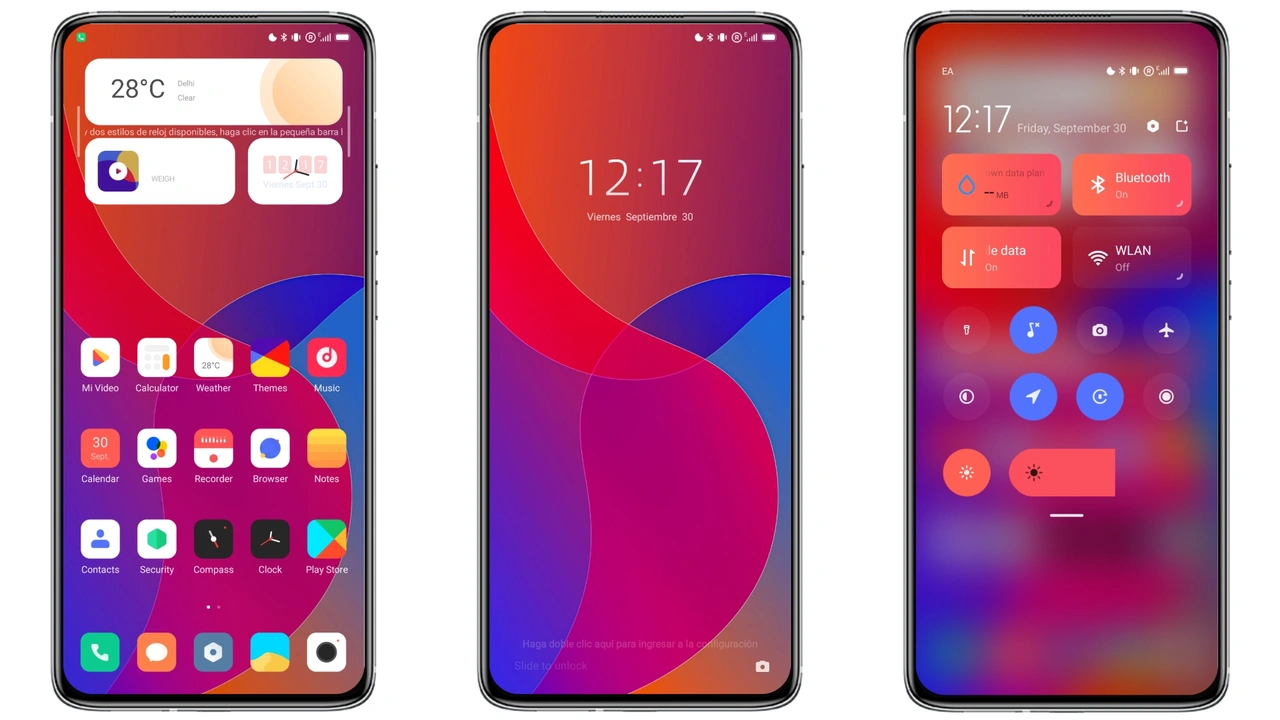 Colors M13 MIUI theme for Xiaomi and Redmi devices MIUI Themer