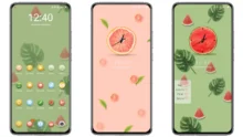 Fruit clock Theme