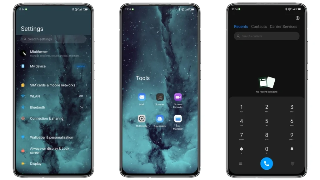 Galaxy Theme