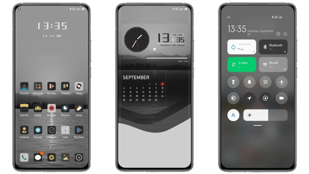 Grey Horizon MIUI Theme