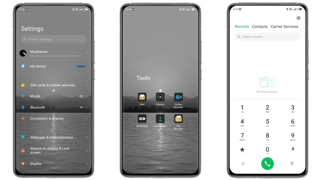 Grey Horizon MIUI Theme