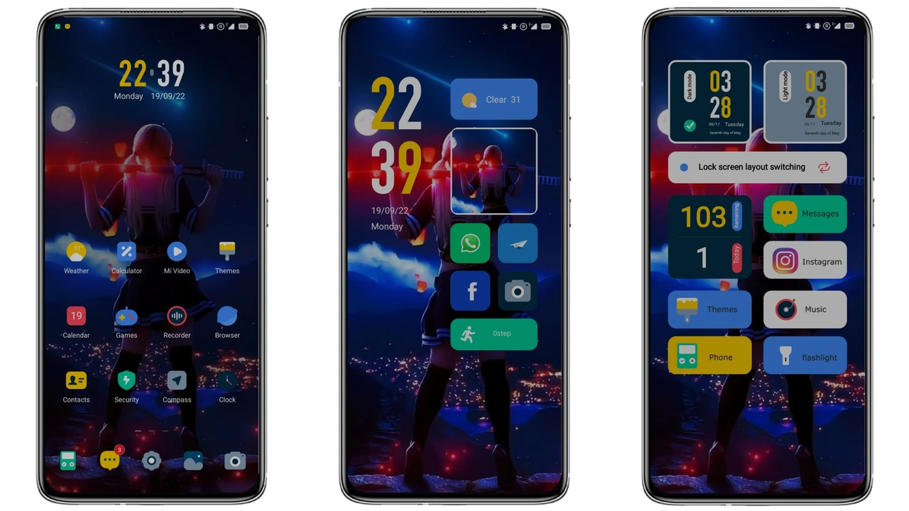 NigIa V13 MIUI theme for Xiaomi and Redmi devices MIUI Themer