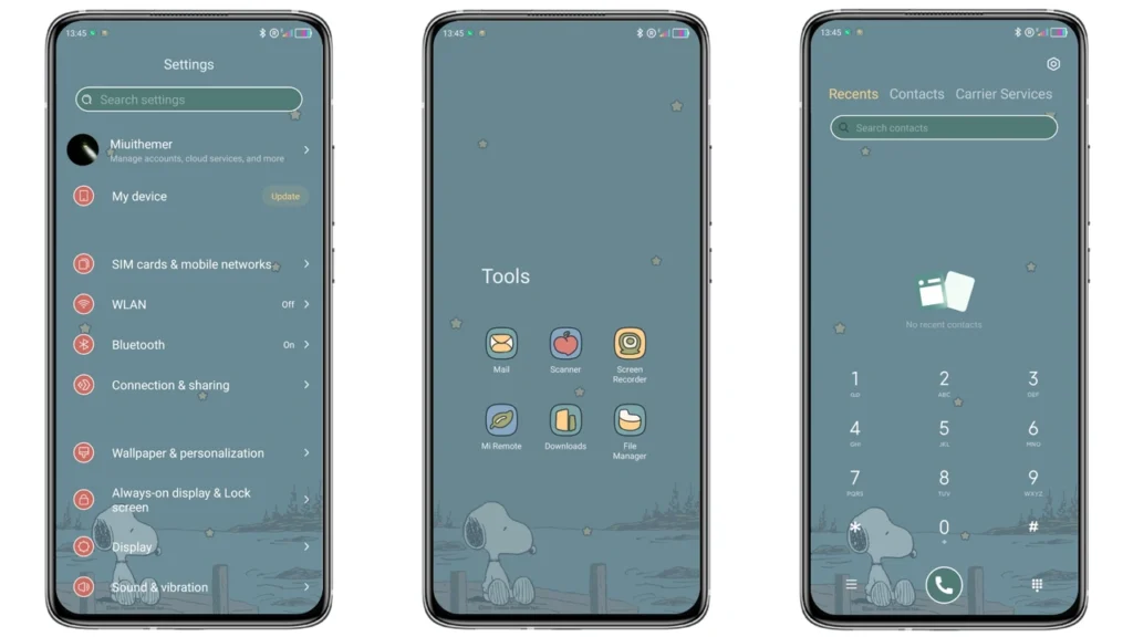 Snoopy v13 Theme