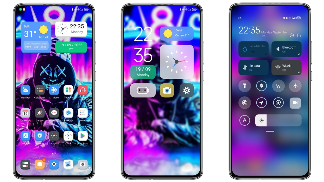 fighter v13 MIUI theme for Xiaomi and Redmi devices MIUI Themer