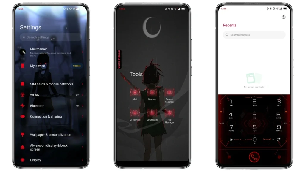 Ryuko IZ V12.5 Theme