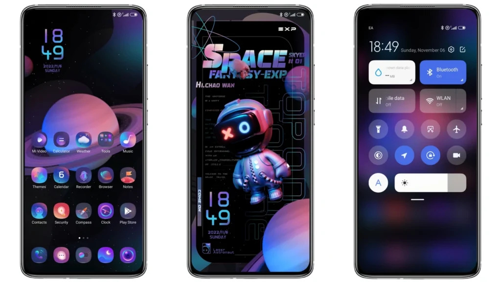 Awesome Spaceman Theme