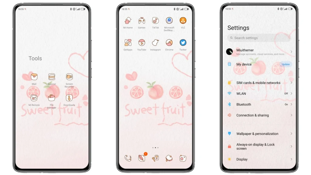 Fruit Sweetheart Theme