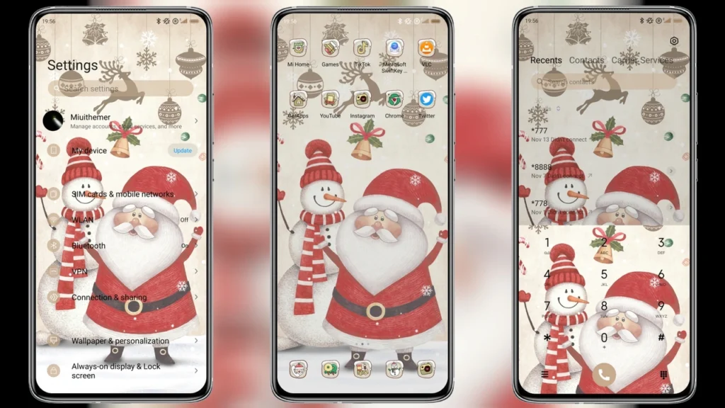 A Merry Christmas Theme