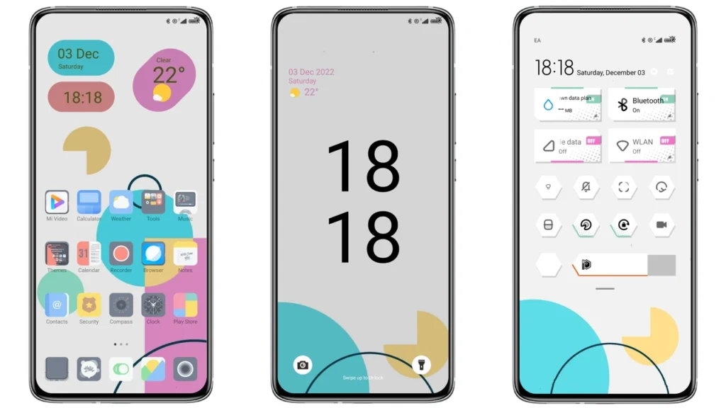 Android pastel M13 Theme