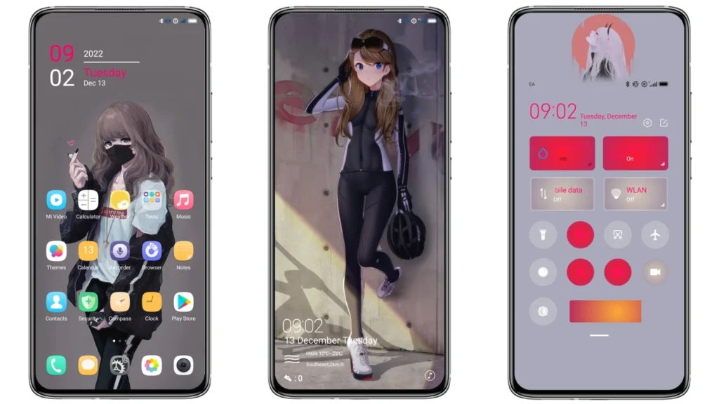 Crazy Girl V13 Theme