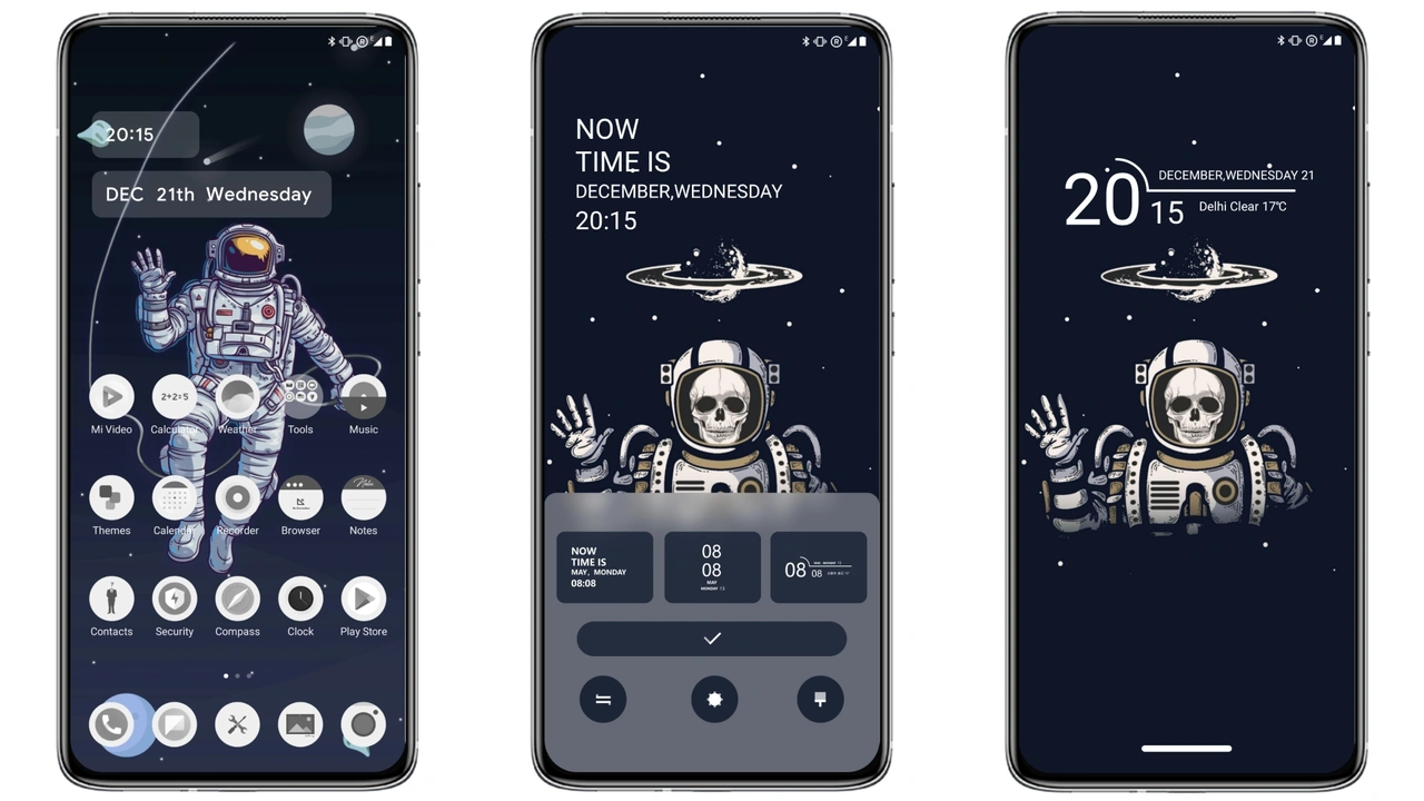 Stratosphere M13 MIUI theme for Xiaomi and Redmi Phones - MIUI Themer