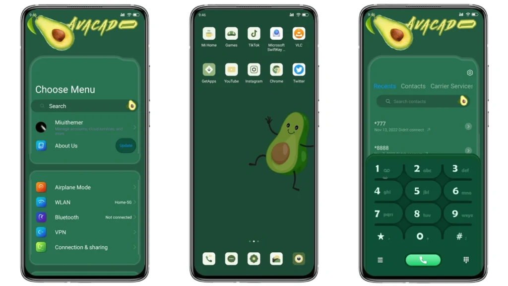 Avacado v13 Theme