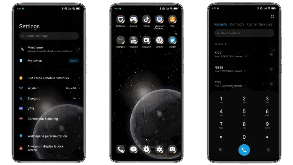 Galaxy Exploration Theme