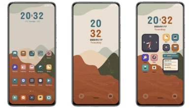 Retro mountain Theme